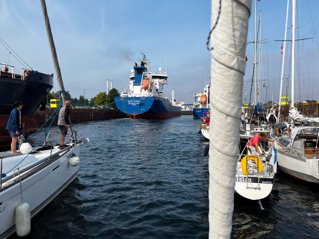 Sailing The Kiel Canal